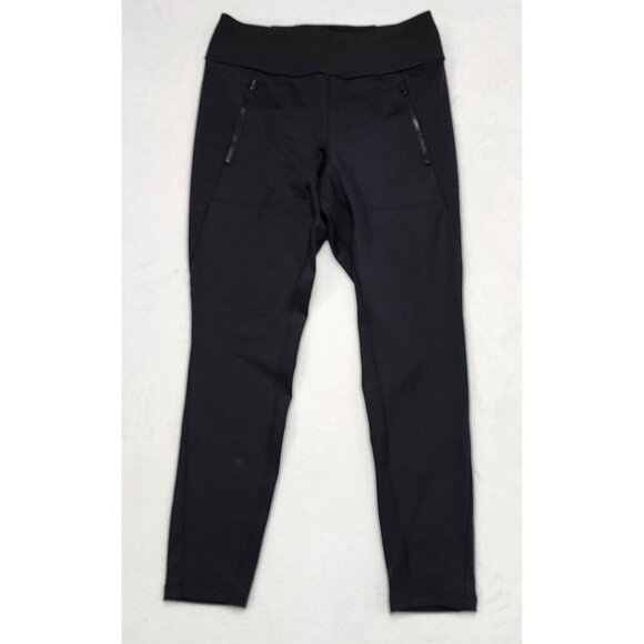 Athleta Peak Hybrid Fleece Tights Black Leggings XS - Picture 4 of 12